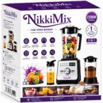 2200W Heavy-Duty Commercial Motor Up to 29,000 RPM High-Speed Blending 6 Food-Grade Stainless Steel Blades 2L BPA-Free Tritan Jar Variable Speed Control Pulse Function