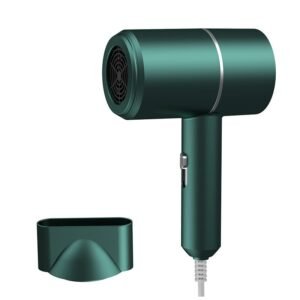 Designed with an 800W motor and a compact foldable handle, this lightweight hair dryer is ideal for everyday styling at home or while traveling. Choose from three heat and airflow settings to suit your hair type and styling needs, while built-in overheating protection provides added peace of mind.