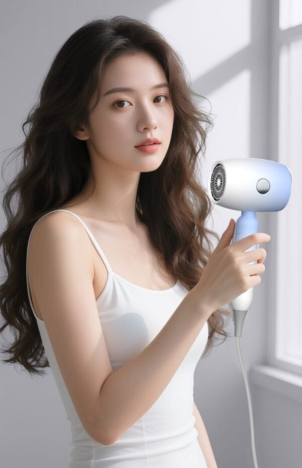 Designed with an 800W motor and a compact foldable handle, this lightweight hair dryer is ideal for everyday styling at home or while traveling. Choose from three heat and airflow settings to suit your hair type and styling needs, while built-in overheating protection provides added peace of mind.