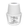 Designed for everyday convenience, this compact chopper features a powerful high-speed motor, six stainless steel blades, and a 400ml food-grade bowl, making it ideal for chopping garlic, onions, peppers, herbs, vegetables, nuts, meat, and more