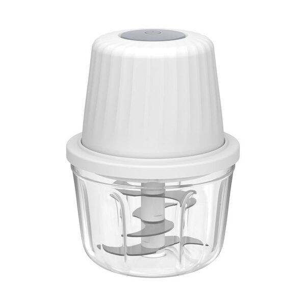 Designed for everyday convenience, this compact chopper features a powerful high-speed motor, six stainless steel blades, and a 400ml food-grade bowl, making it ideal for chopping garlic, onions, peppers, herbs, vegetables, nuts, meat, and more