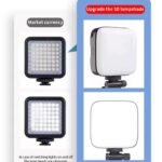 M11 rechargeable mini LED fill light with adjustable brightness for photography and video recording