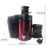Manboro MBL-172 high-speed centrifugal juicer with stainless steel body
