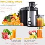 Manboro MBL-172 high-speed centrifugal juicer with stainless steel body