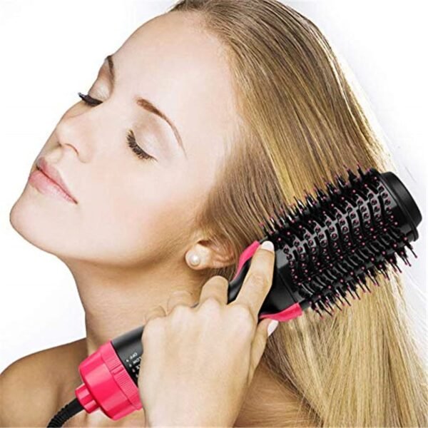 One-Step 5-in-1 hair dryer brush and volumizer with ceramic heating technology