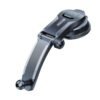Waterfall automatic locking car phone holder with 360-degree rotating suction cup mount