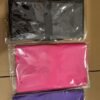 Wig storage bag with transparent window and hanging hook for wig organization