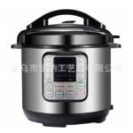 6L 16-in-1 electric pressure cooker with digital controls and stainless steel exterior