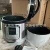 6L 16-in-1 electric pressure cooker with digital controls and stainless steel exterior