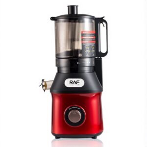 RAF 1.7L 300W slow juicer and fruit extractor with juice and pulp separation